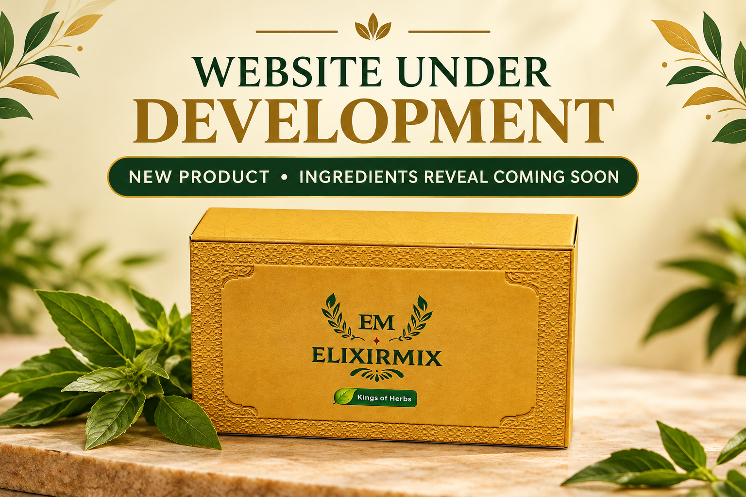 EM Elixirmix Website Under Development
